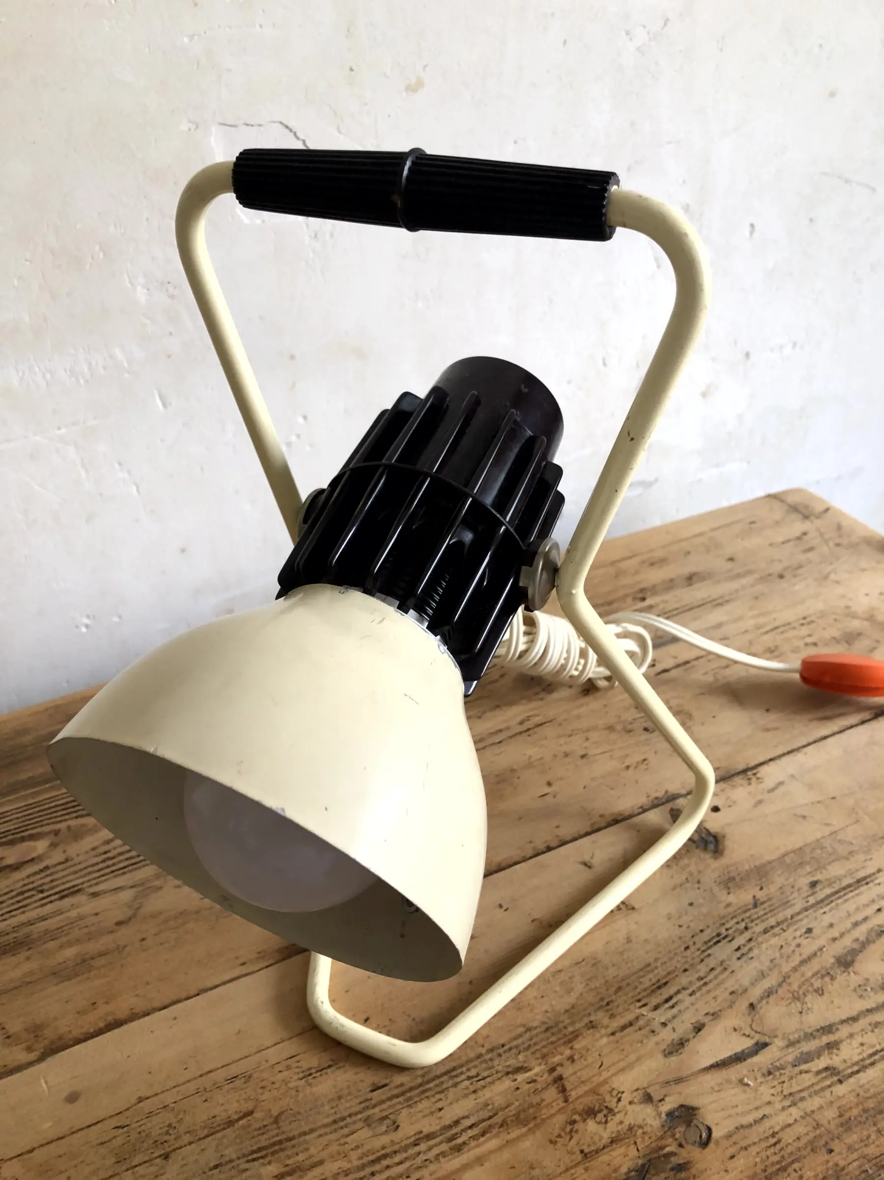 Vu du dessus de la lampe Omni